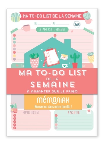 Ma to-do list de la semaine. Edition 2024