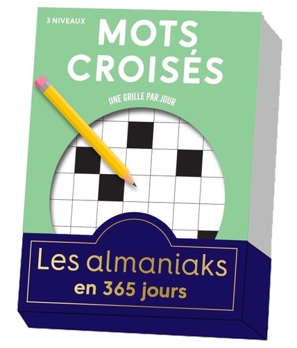 Mots croisés 3 niveaux. Une grille par jour