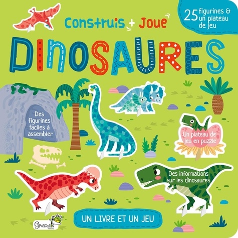 Dinosaures. 25 figurines & un plateau de jeu