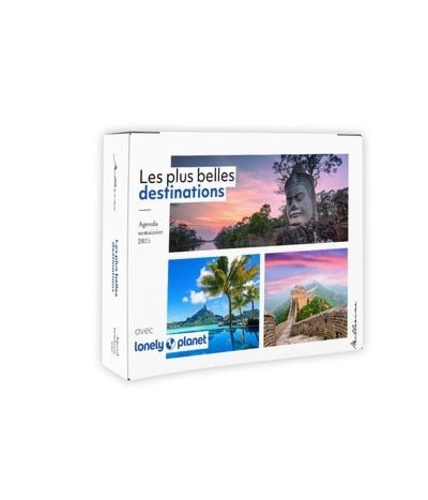 Agenda semainier Les plus belles destinations. Edition 2025