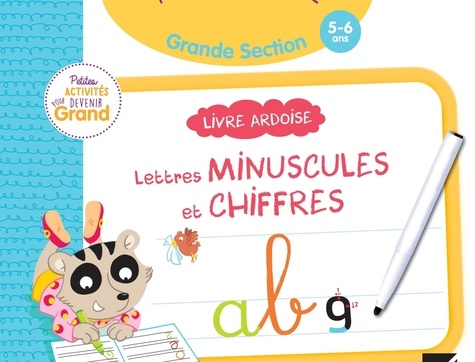 Lettres minuscules et chiffres maternelle Grande Section. Edition 2020