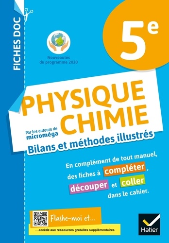 Physique Chimie 5e Fiches doc. Cahier de l'élève, Edition 2021