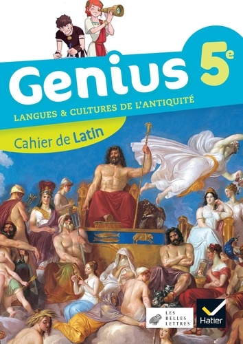 Cahier de latin 5e Genius. Edition 2022