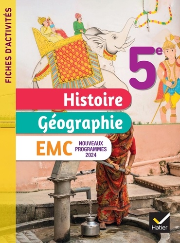 Histoire-Géographie EMC 5e. Cahier élève, Edition 2024