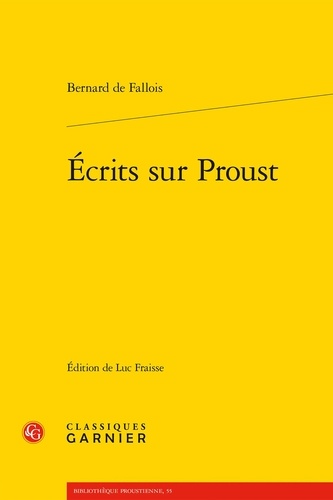 Ecrits sur Proust