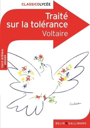 Traité sur la tolérance. A l'occasion de la mort de Jean Calas