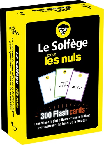 Le solfège pour les nuls. 300 cartes