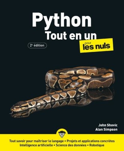 Python Tout en un pour les Nuls. 2e édition