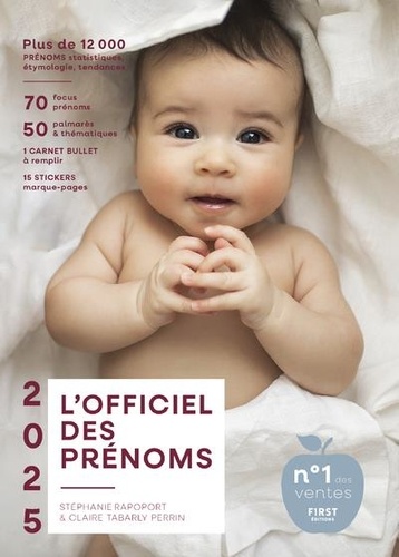 L'officiel des prénoms. Edition 2025