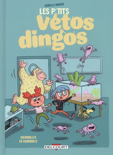 Les p'tits vétos dingos Tome 1 : Grenouilles en vadrouille