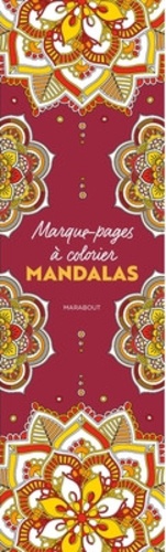 Marque-pages à colorier Mandalas. 40 marque-pages