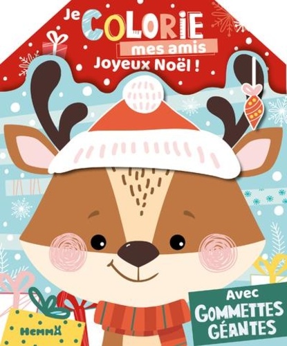 Joyeux Noël ! Avec gommettes géantes