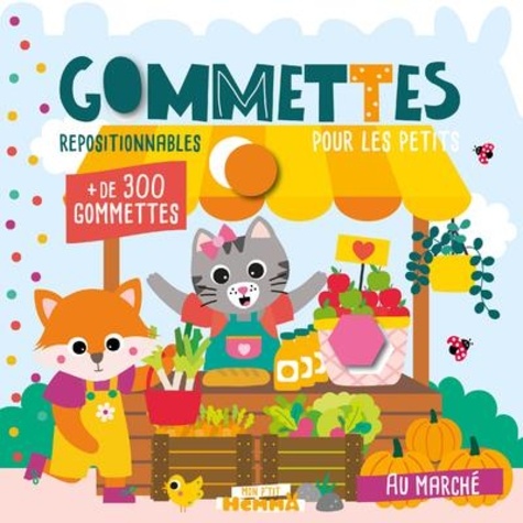 Gommettes pour les petits Au marché