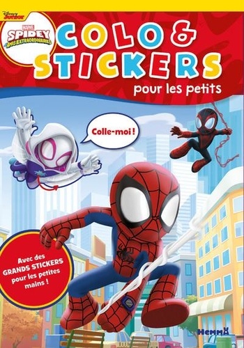 Marvel Spidey et ses amis extraordinaires - Colo & Stickers pour les petits