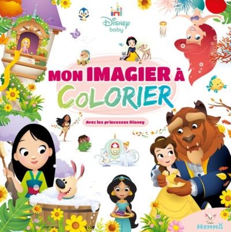 Mon imagier à colorier Disney Baby