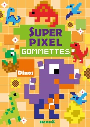 Super pixel Gommettes Dinos