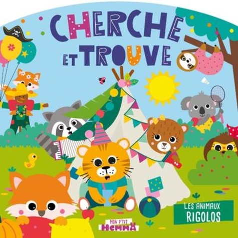 Les animaux rigolos. Cherche et trouve