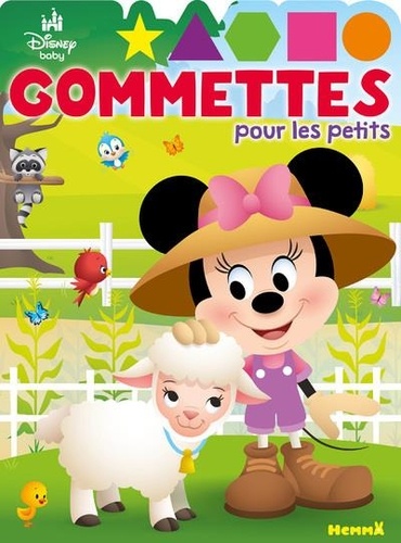 Gommettes pour les petits (Minnie et mouton)