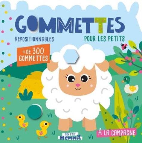 A la campagne. + de 300 gommettes repositionnables