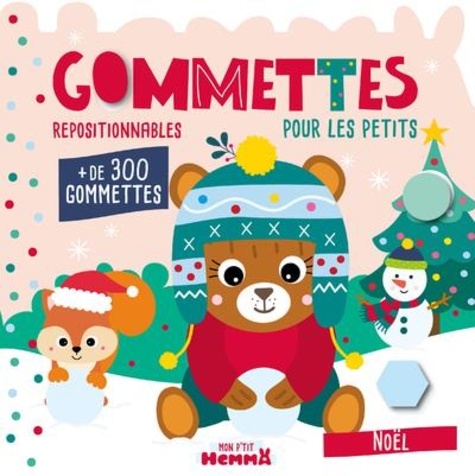 Noël. + de 300 gommettes repositionnables