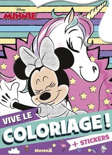 Disney Minnie (licorne). + stickers