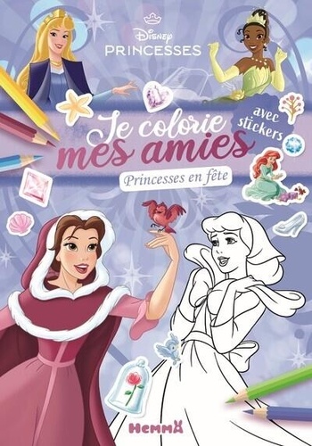 Princesses en fête. Avec stickers