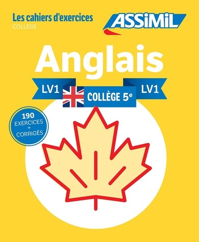 Anglais Collège 5e. LV1