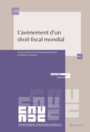 L'avènement d'un droit fiscal mondial