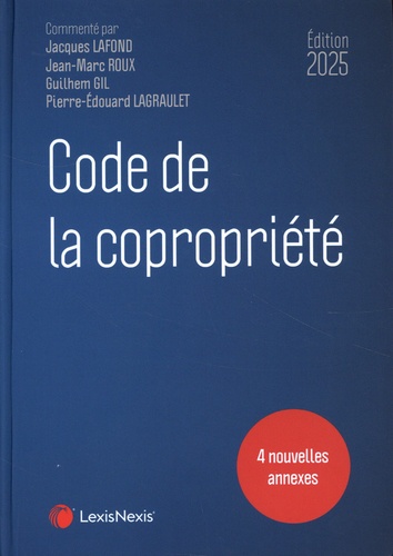 Code de la copropriété. Edition 2025