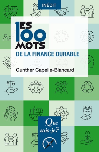 Les 100 mots de la finance durable