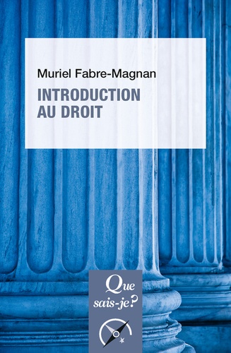 Introduction au droit. 6e Edition 2024