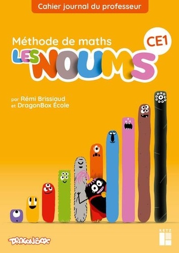 Méthode de maths CE1 Les Noums. Cahier journal du professeur, Edition 2022