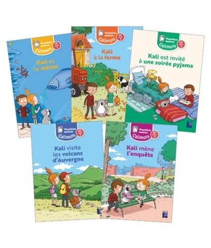 Premières lectures unités 1 à 5 CP Calimots. Pack de 5 titres