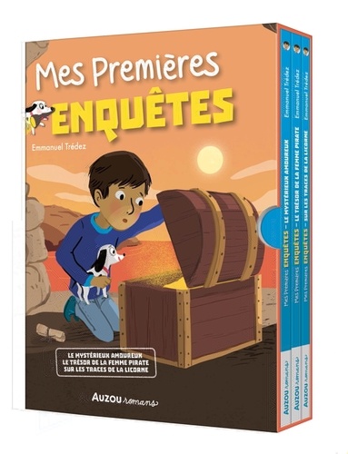 Mes premières enquêtes : Coffret en 3 volumes : Le mystérieux amoureux ;  Le trésor de la femme pirate ; Sur les traces de la licorne