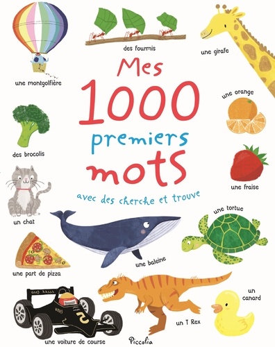 Mes 1000 premiers mots avec des cherche et trouve