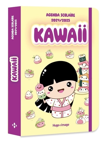 Agenda scolaire Kawaii. Edition 2024-2025