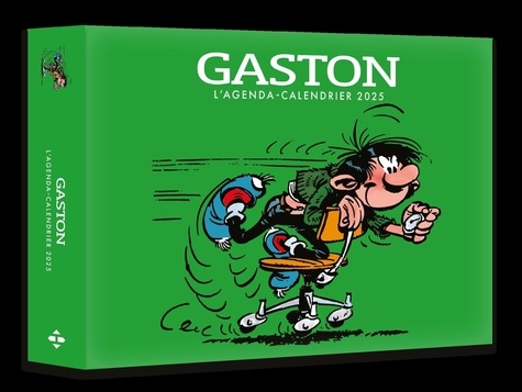 L'agenda-calendrier Gaston. Edition 2025