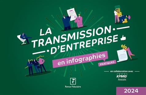 La transmission d'entreprise en infographies pratiques. Edition 2024