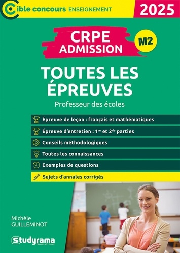 CRPE Admission. Toutes les épreuves, Edition 2025