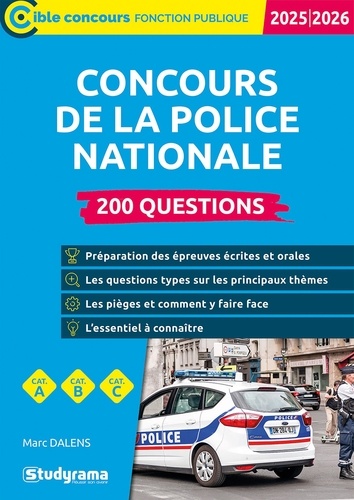 Concours de la police nationale. 200 questions