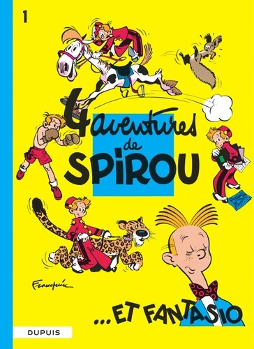 Spirou et Fantasio Tome 1 : Quatre aventures de Spirou