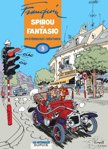 Spirou et Fantasio Intégrale Tome 5 : Mystérieuses créatures. 1956-1958