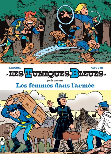 Les Tuniques bleues présentent Tome 9 : Les femmes dans l'armée. Tome 13, Les Bleus dans la gadoue ; Tome 54, Miss Walker