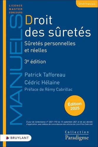 Droit des sûretés. 3e édition