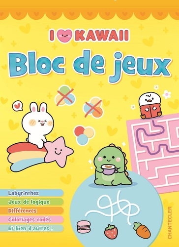 I love Kawaii. Bloc de jeux