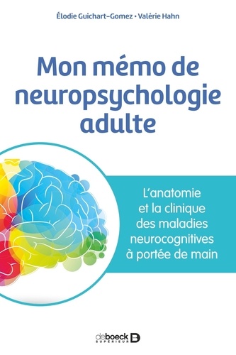 Mon mémo de neuropsychologie adulte. L'anatomie et la clinique des maladies neurocognitives à portée de main