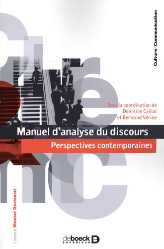 Manuel d’analyse du discours. Perspectives contemporaines