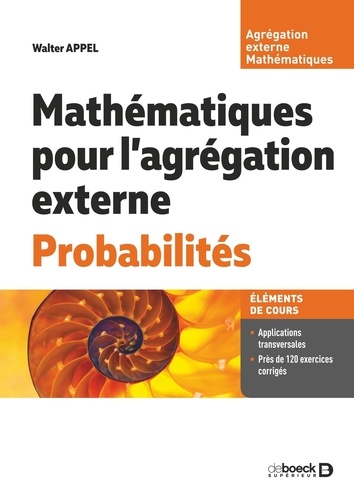Mathématiques pour l’agrégation externe. Probabilités, Edition 2024