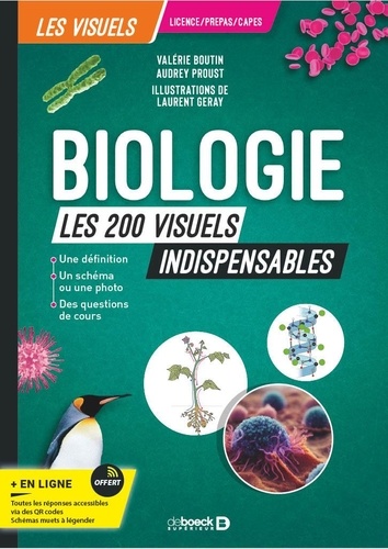 Biologie. Les 200 visuels indispensables