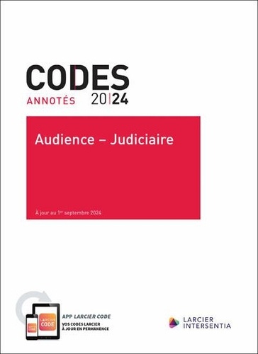 Audience Judiciaire. Edition 2024